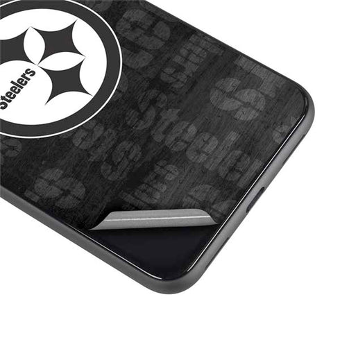 NFL Pittsburgh Steelers Black & White Google Pixel 4 XL Skin